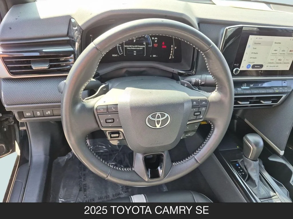 Used 2025 Black Toyota SE image 12