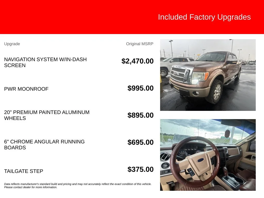Used 2012 Gold Ford King Ranch image 5