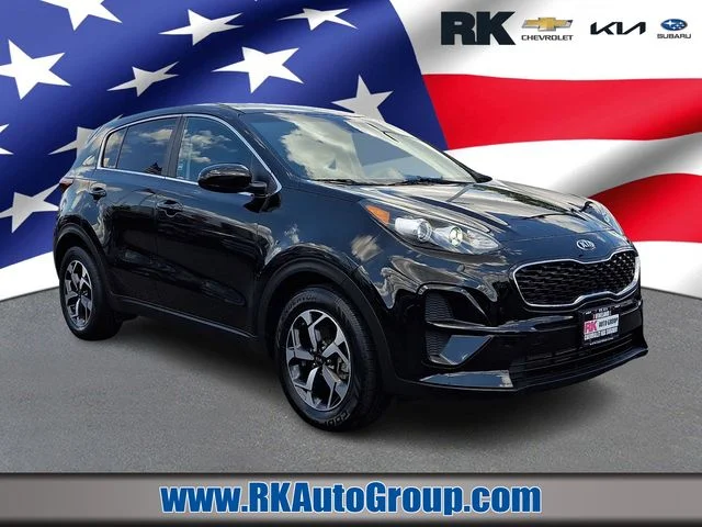 Used 2020 Red Kia LX image 1