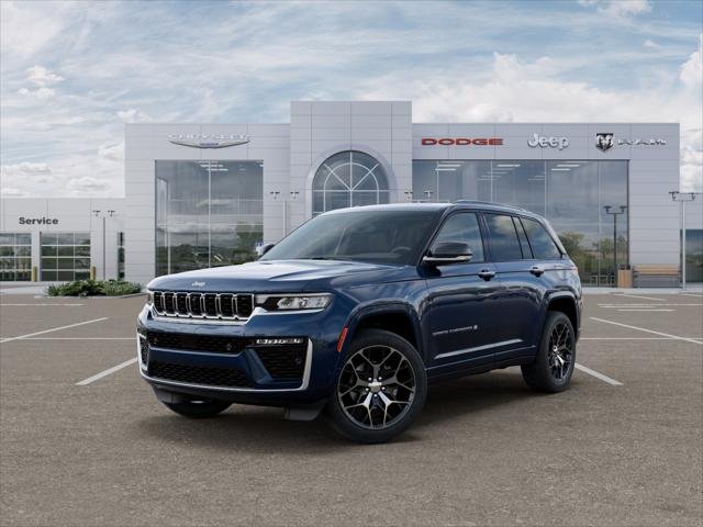 New 2026 Fathom Blue Pearl-Coat Exterior Paint Jeep Summit 4x4 image 27
