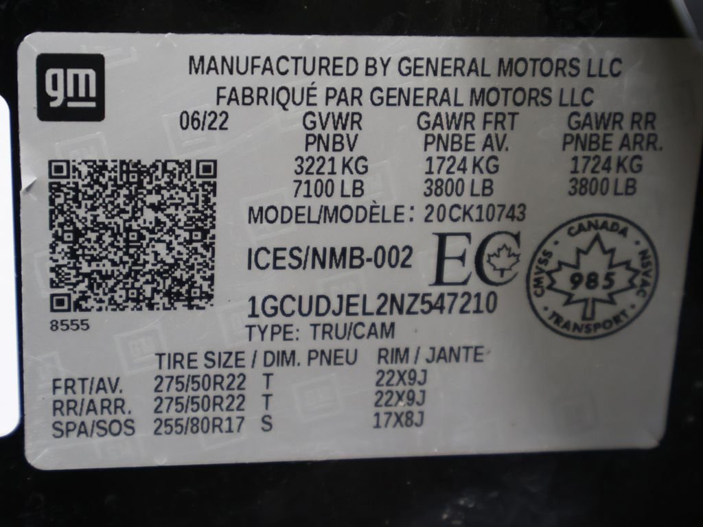 Used 2022 Black Chevrolet High Country image 46