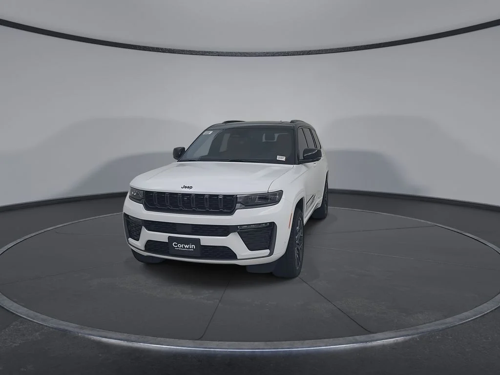 New 2026 Bright White Clear-Coat Exterior Paint Jeep Summit image 4