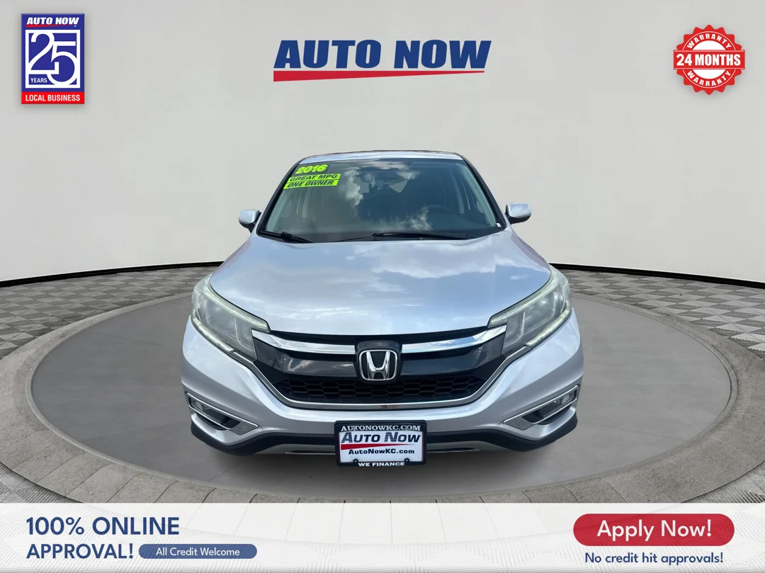 Used 2015 Alabaster Silver Metallic Honda EX image 2
