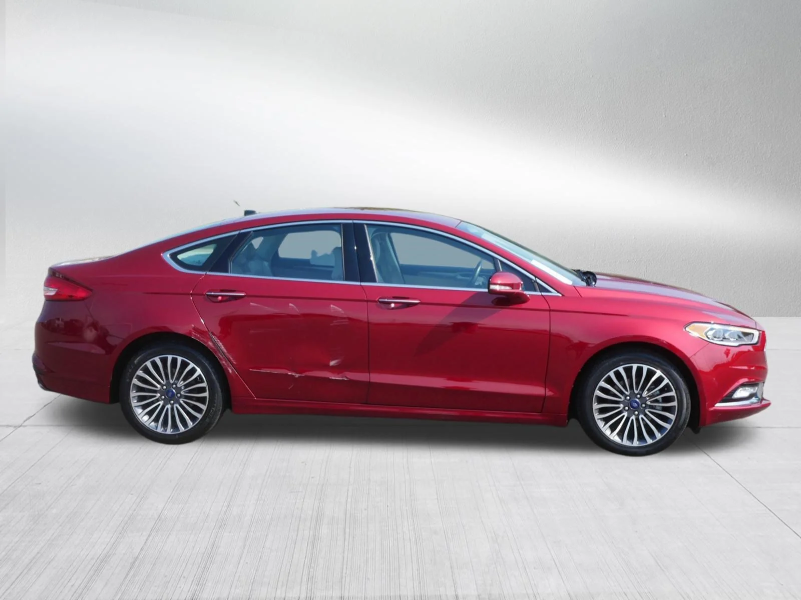 Used 2017 Ruby Red Metallic Tinted Clearcoat Ford SE image 8