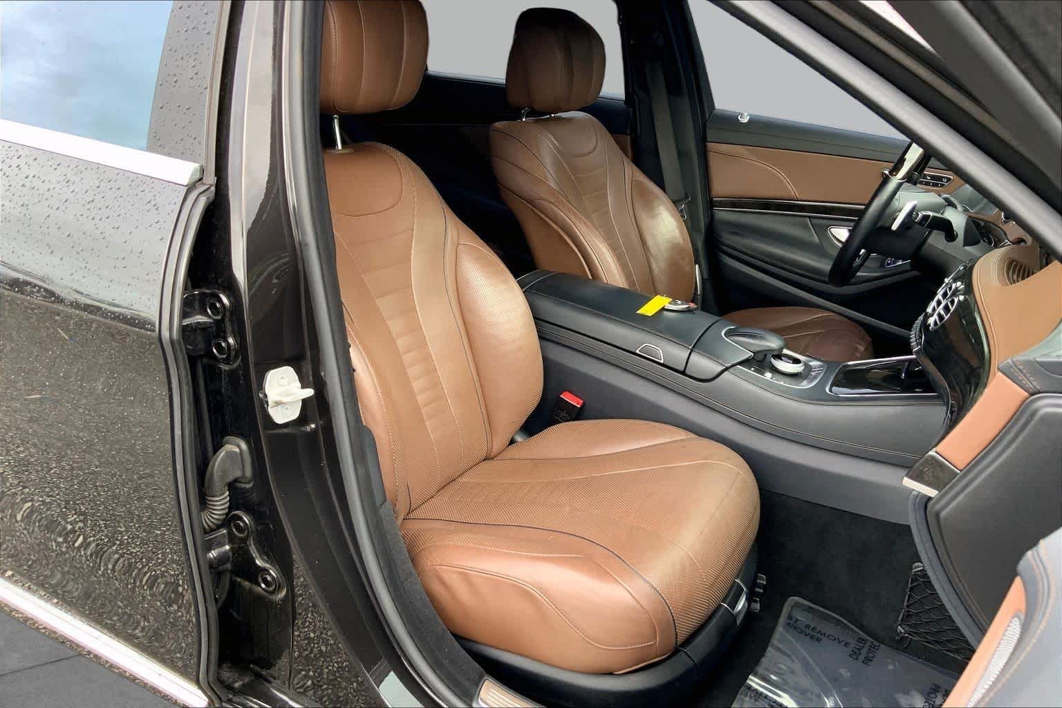 Used 2014 designo Mocha Black Mercedes-Benz S 550 image 9