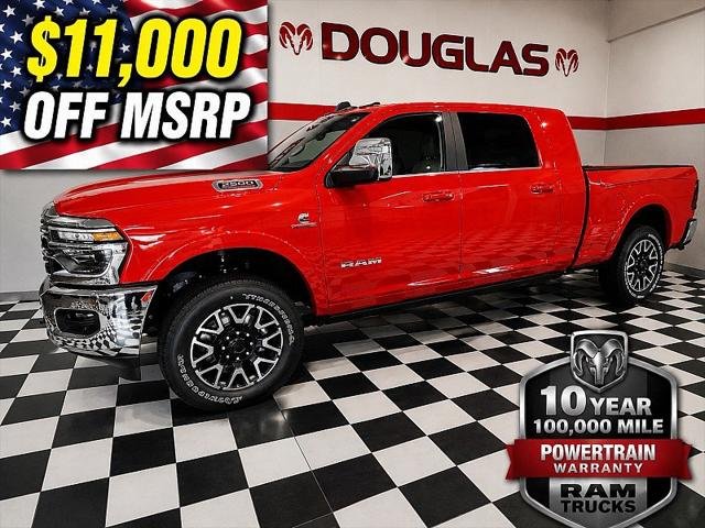 New 2026 Flame Red Clearcoat RAM Limited Longhorn image 2