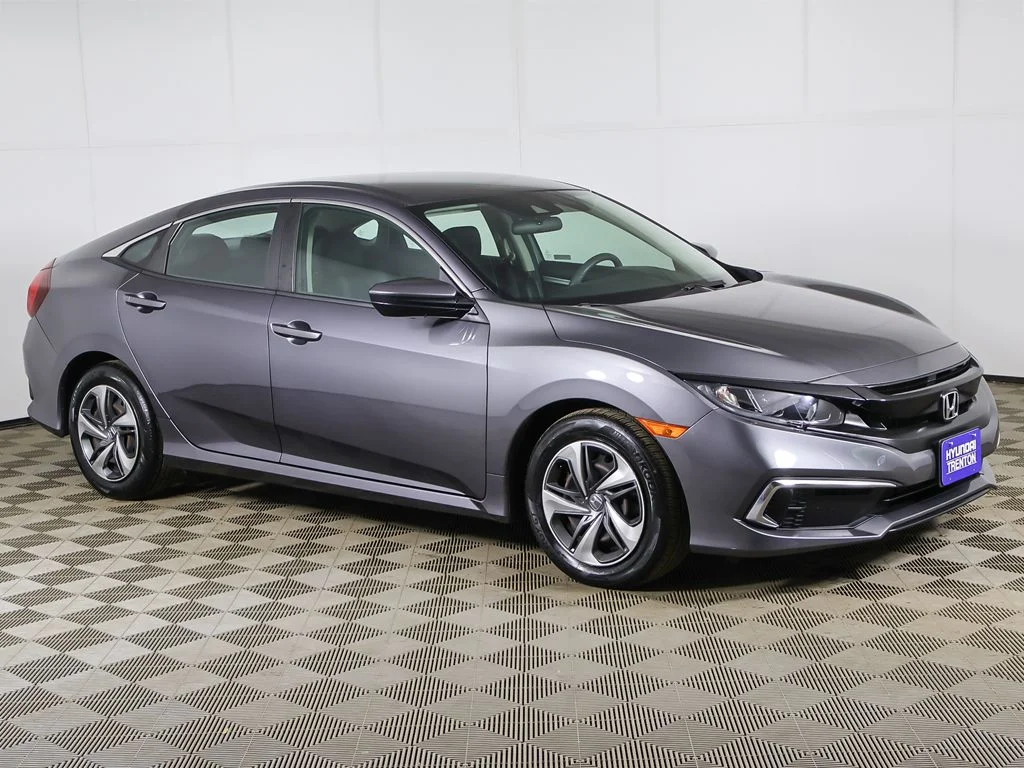 Used 2020 Honda Civic LX with VIN 2HGFC2F63LH570746 for sale in Ewing Township, NJ