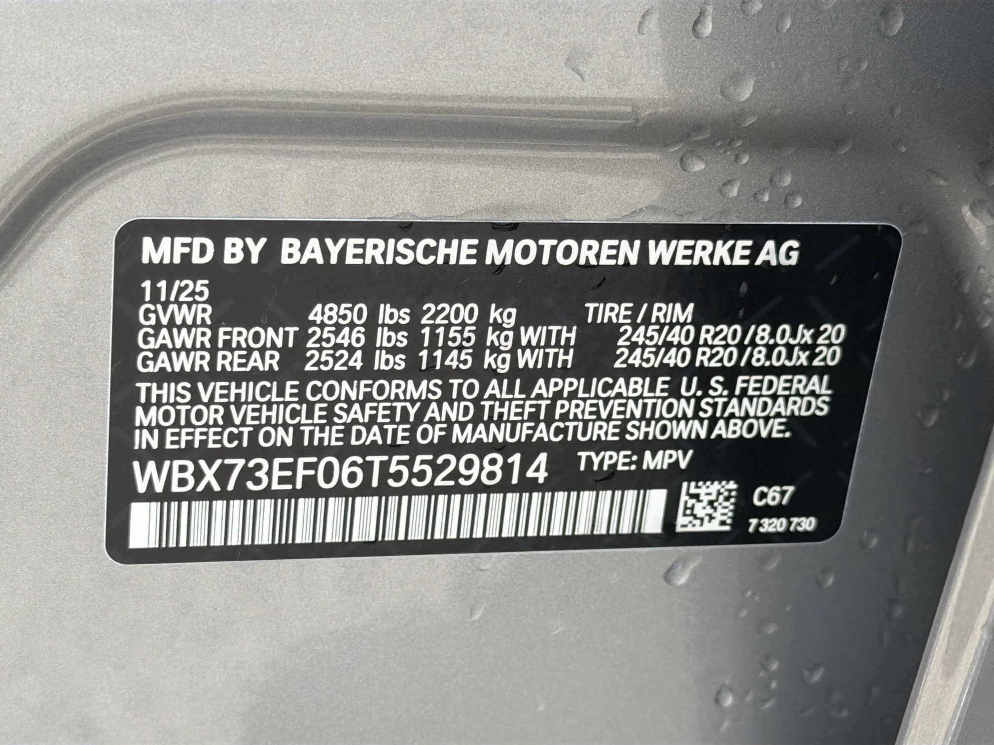 New 2026 Space Silver Metallic BMW xDrive28i image 42