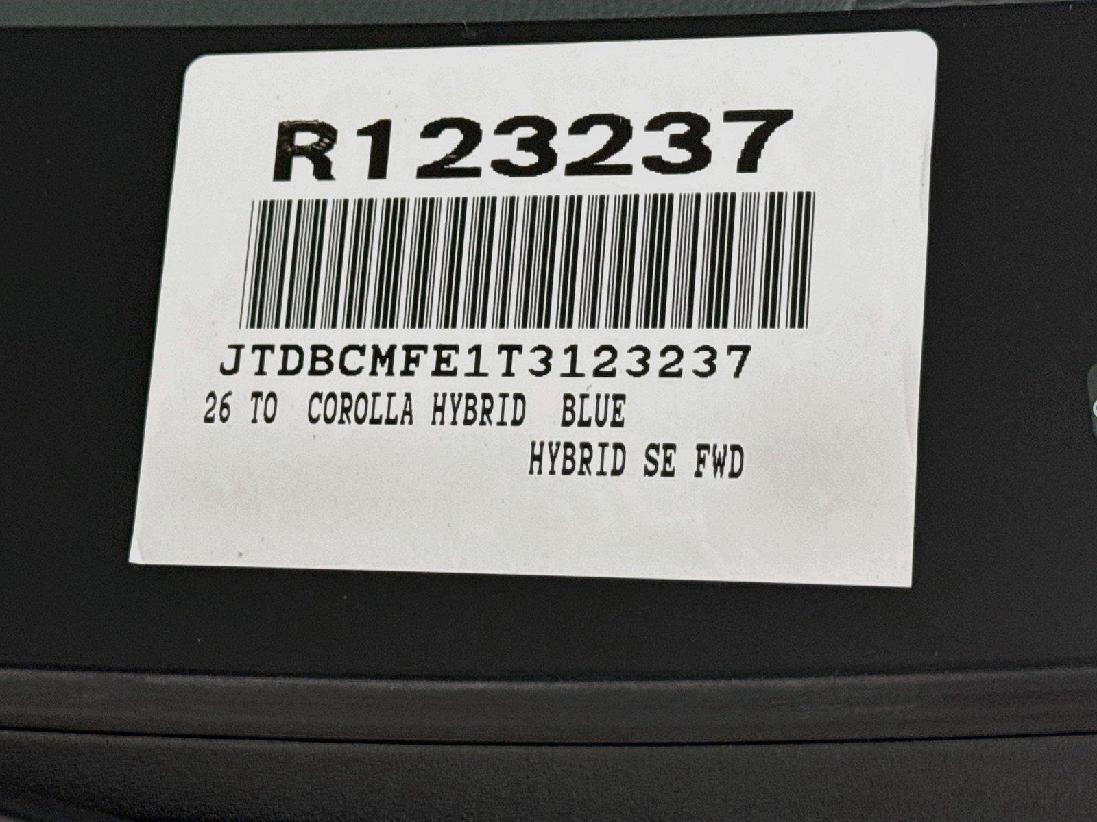Certified Used 2026 Celestite Toyota Hybrid SE image 42