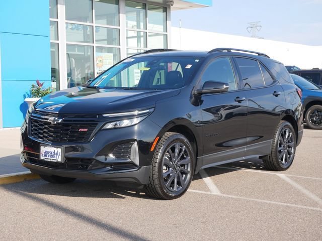 Used 2024 Chevrolet Equinox RS with VIN 3GNAXWEG7RL145729 for sale in Roseville, Minnesota