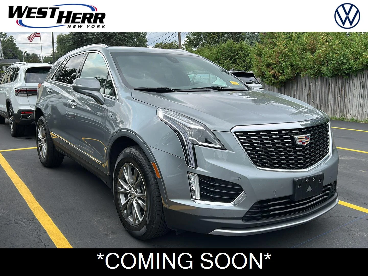 Used 2023 Argent Silver Metallic Cadillac AWD Premium Luxury image 1