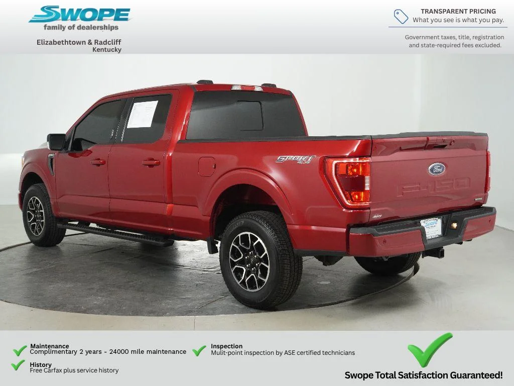 Certified Used 2022 Red Ford XLT image 7
