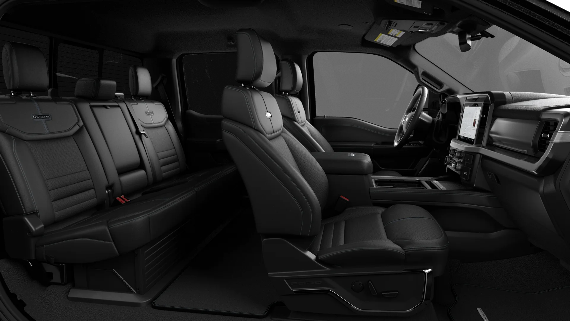 New 2027 Agate Black Metallic Ford Platinum image 6