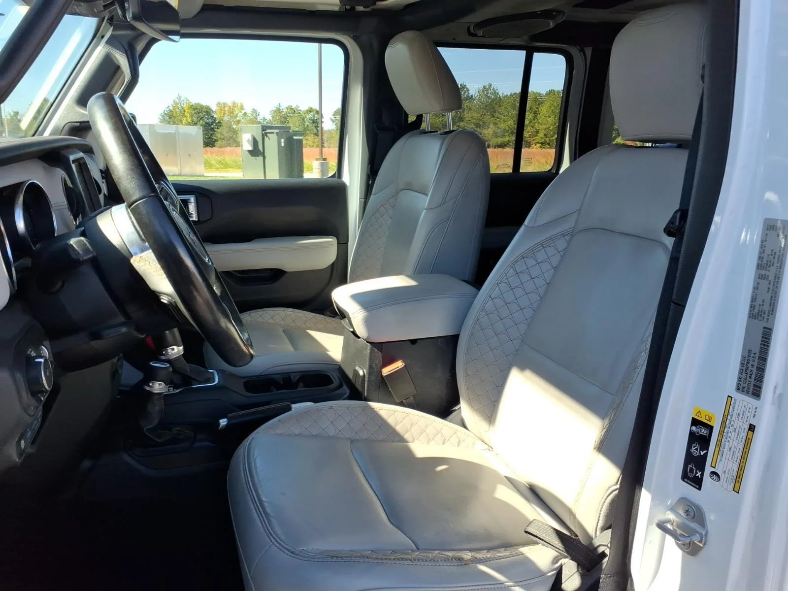 Used 2023 Bright White Clearcoat Jeep Sahara High Altitude image 22