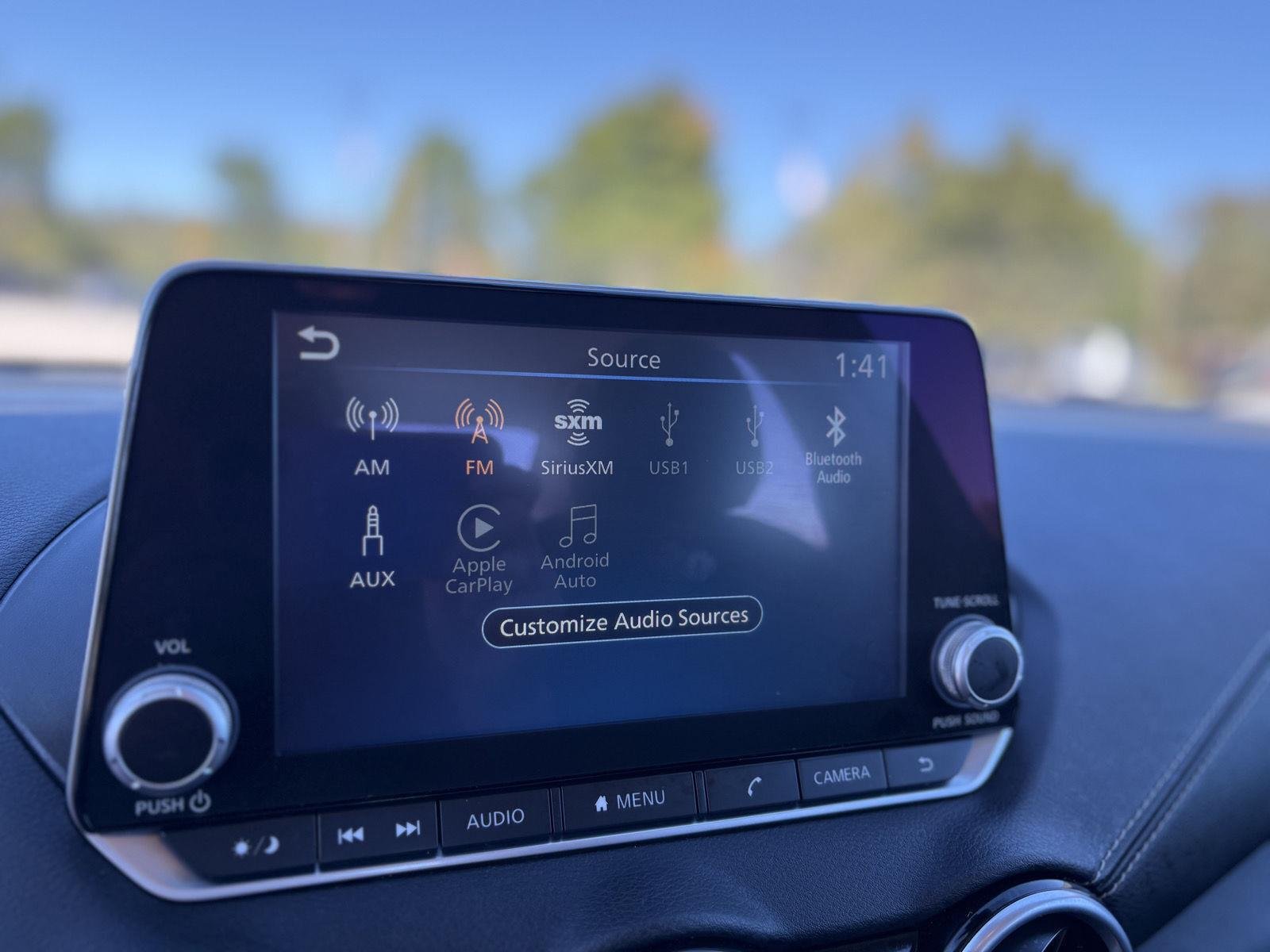 Used 2025 Electric Blue Metallic Nissan SV image 6