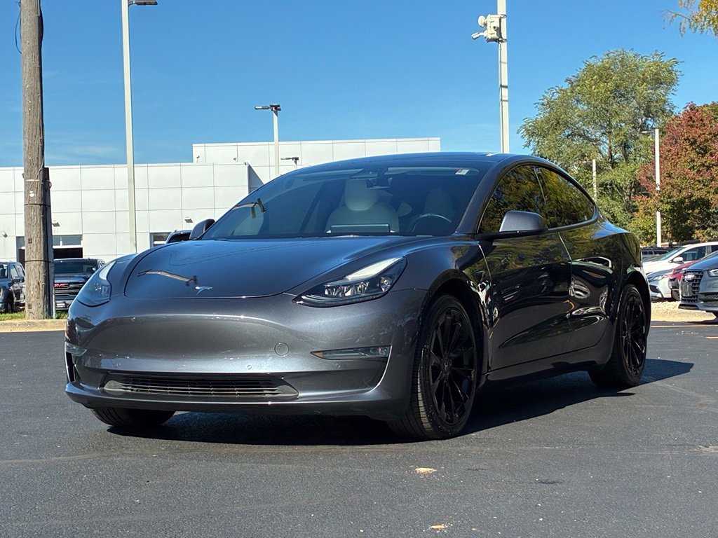Used 2022 Gray Tesla Long Range image 1