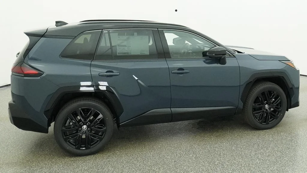 New 2026 Storm Cloud with Midnight Black Metallic roof Toyota XSE image 16