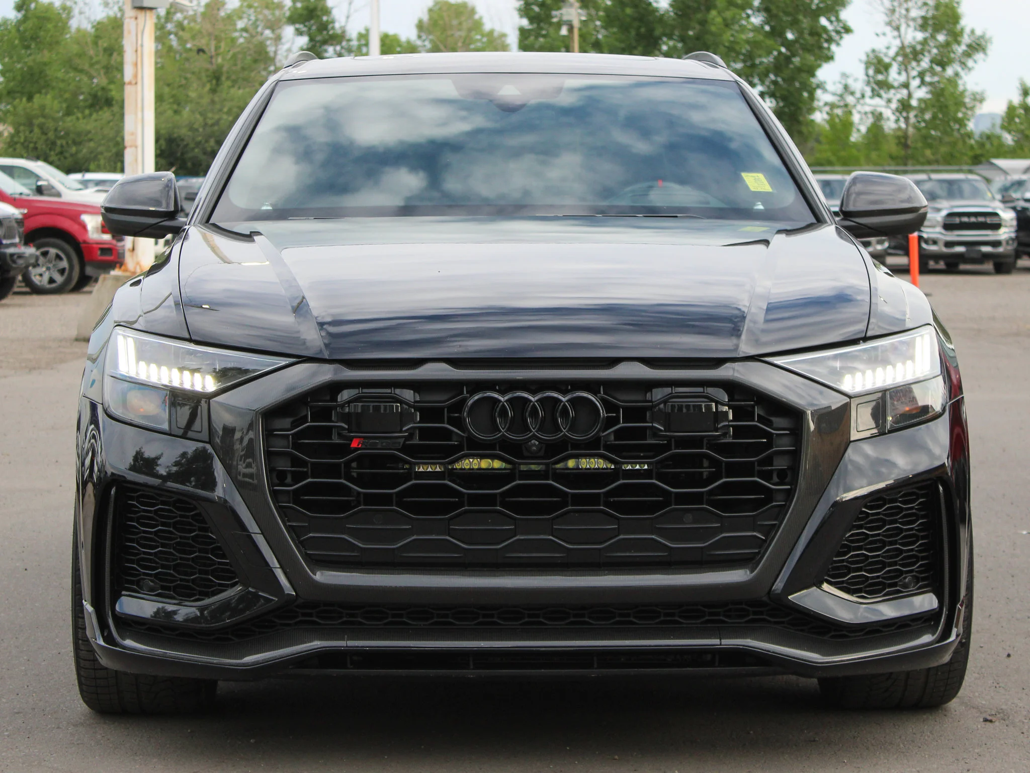 Certified Used 2021 Black Audi 4.0T*591 HP V8 | Valcona Heated/Vented Leather | Full PPF | Apple CarPlay | Head-Up Display image 10