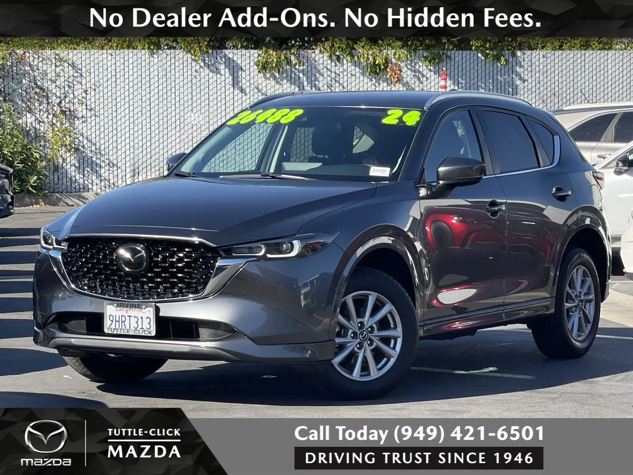 Used 2024 Machine Gray Metallic Mazda 2.5 S Select Package image 1