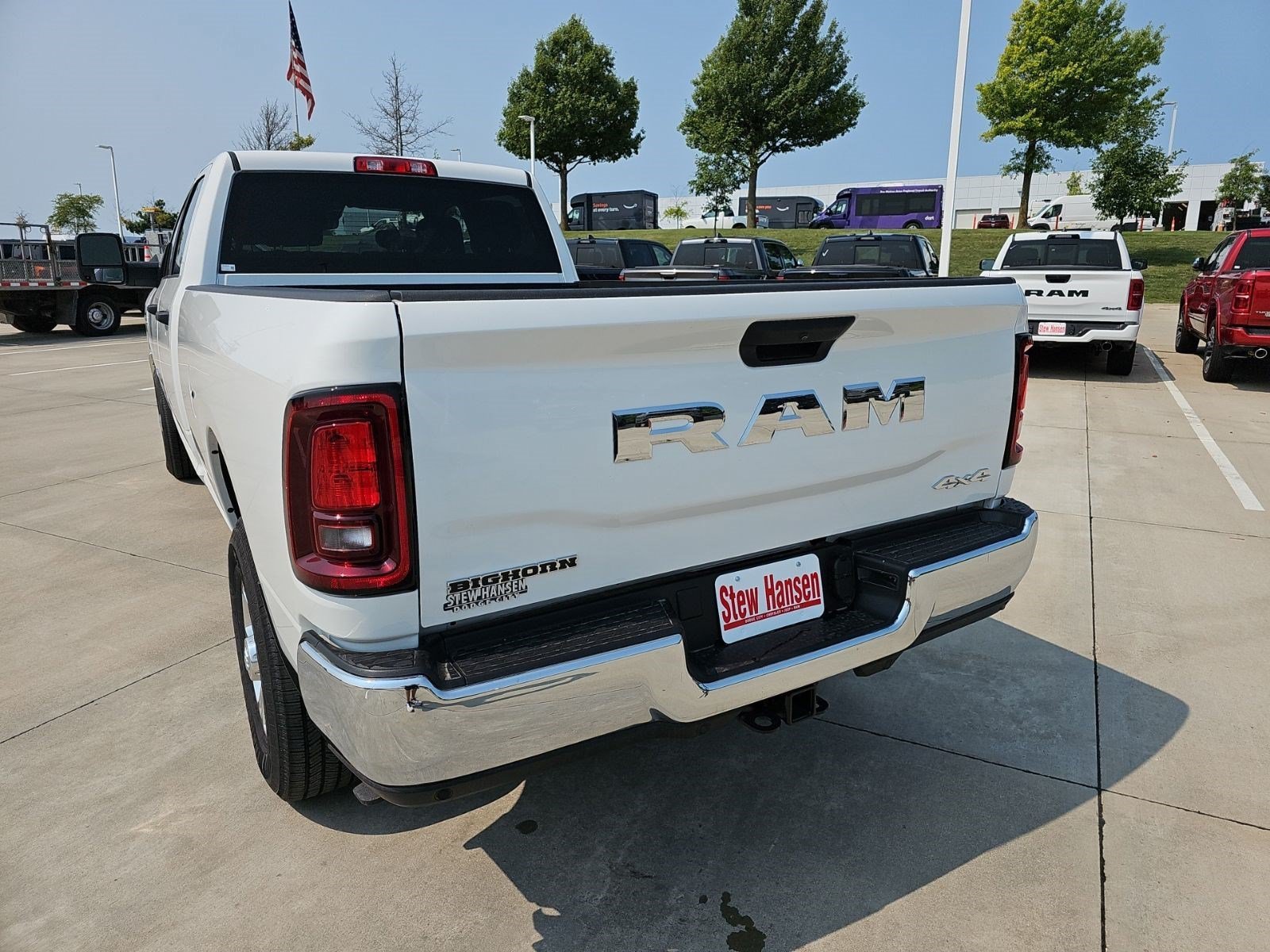 New 2026 Bright White Clearcoat Ram Big Horn image 3