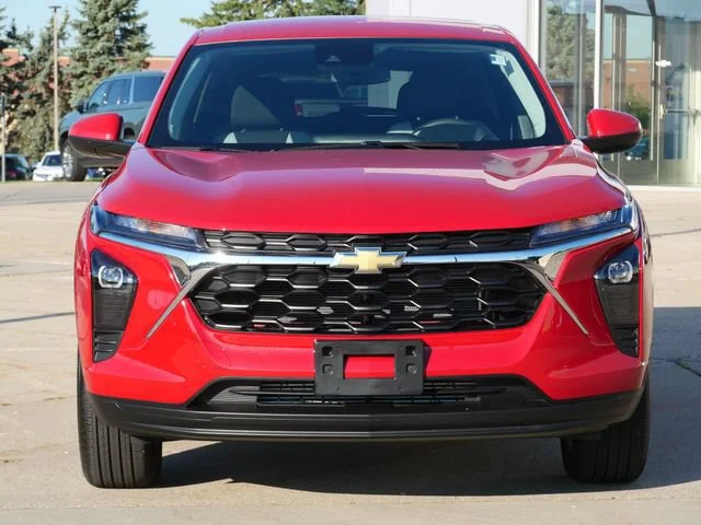 Used 2026 Chevrolet Trax LS with VIN KL77LFEP1TC129590 for sale in Eden Prairie, Minnesota