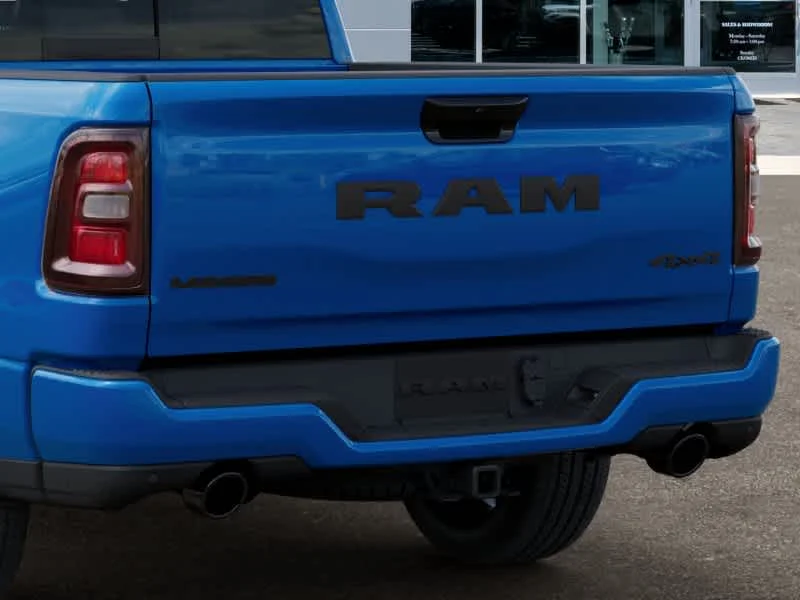 New 2026 Hydro Blue Pearl-Coat Exterior Paint RAM Laramie image 13