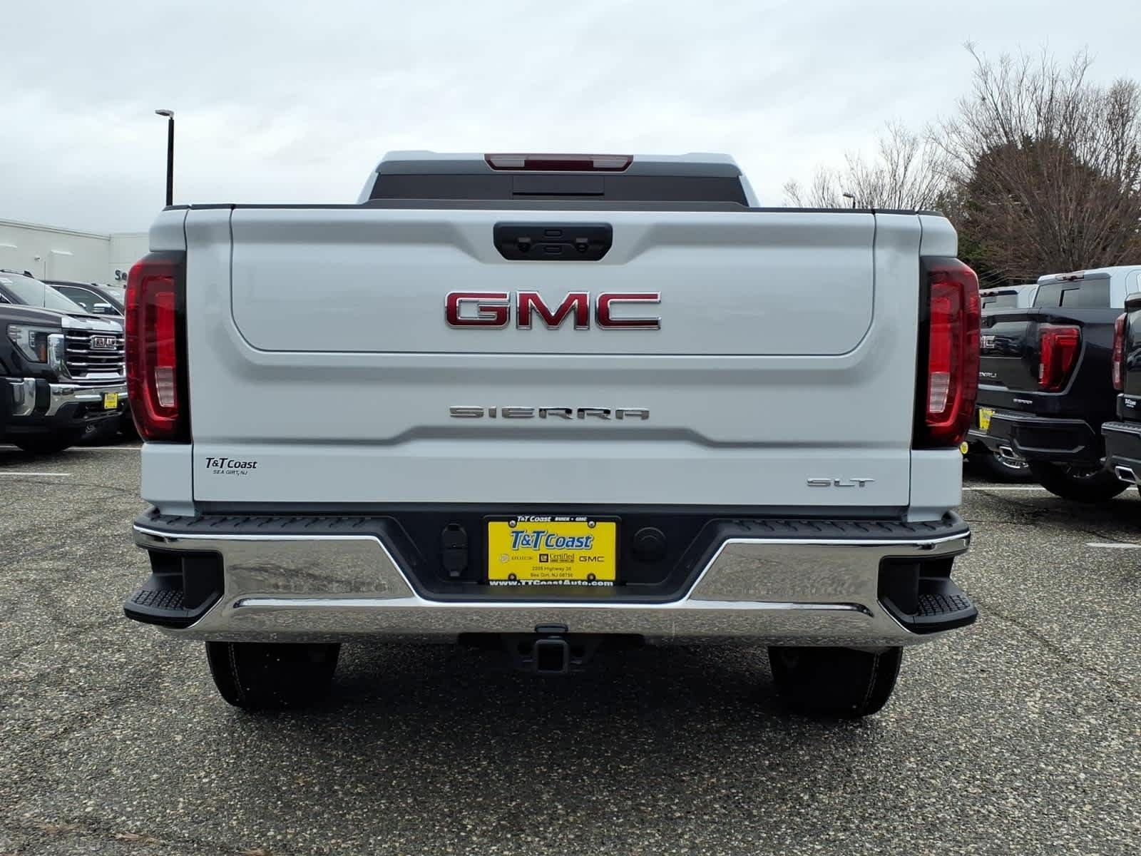 New 2026 Glacier White Tricoat GMC SLT image 7
