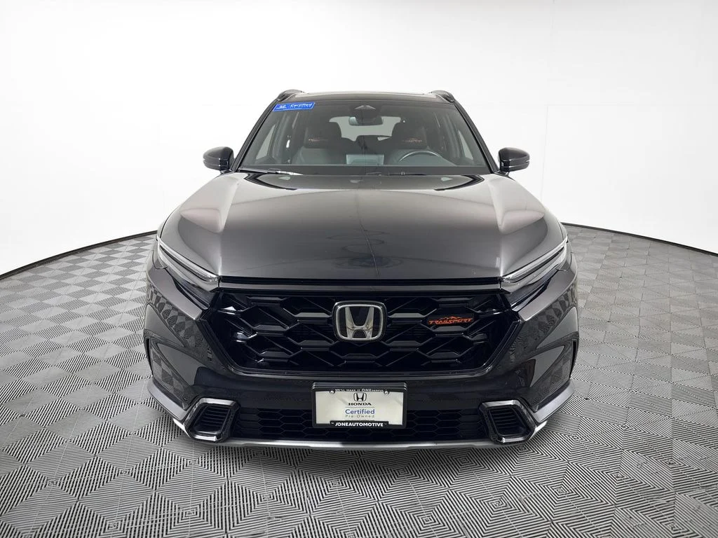 Certified Used 2026 Crystal Black Pearl Honda AWD TrailSport Hybrid image 3