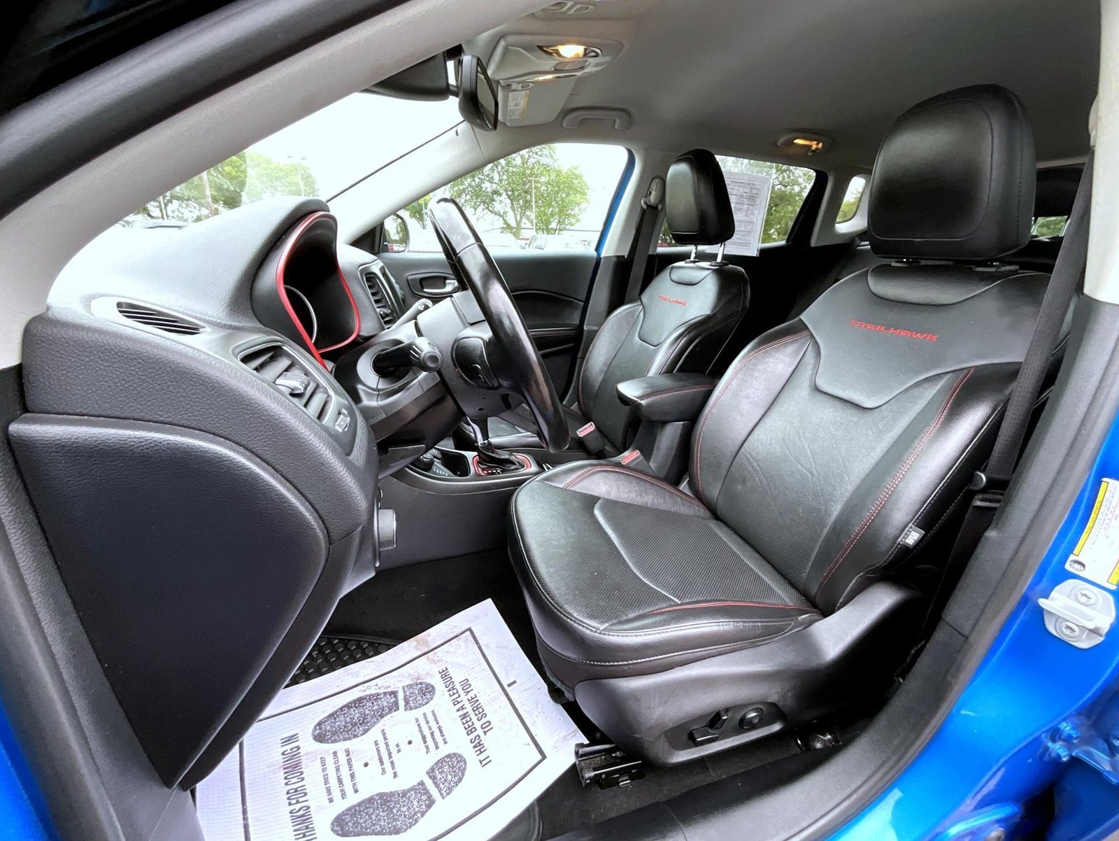 Used 2021 Blue Jeep Trailhawk image 11