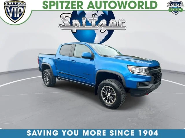Used 2021 Blue Chevrolet ZR2 image 2