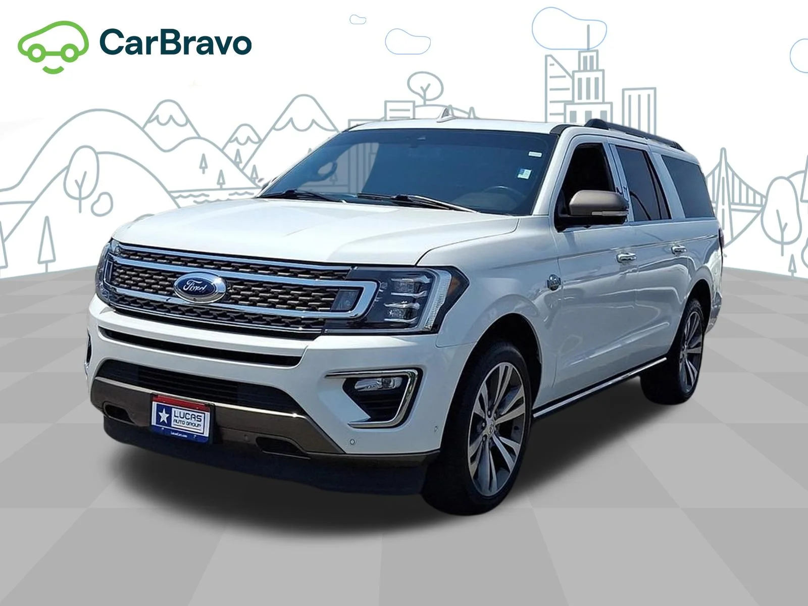 Used 2021 White Ford King Ranch MAX image 33
