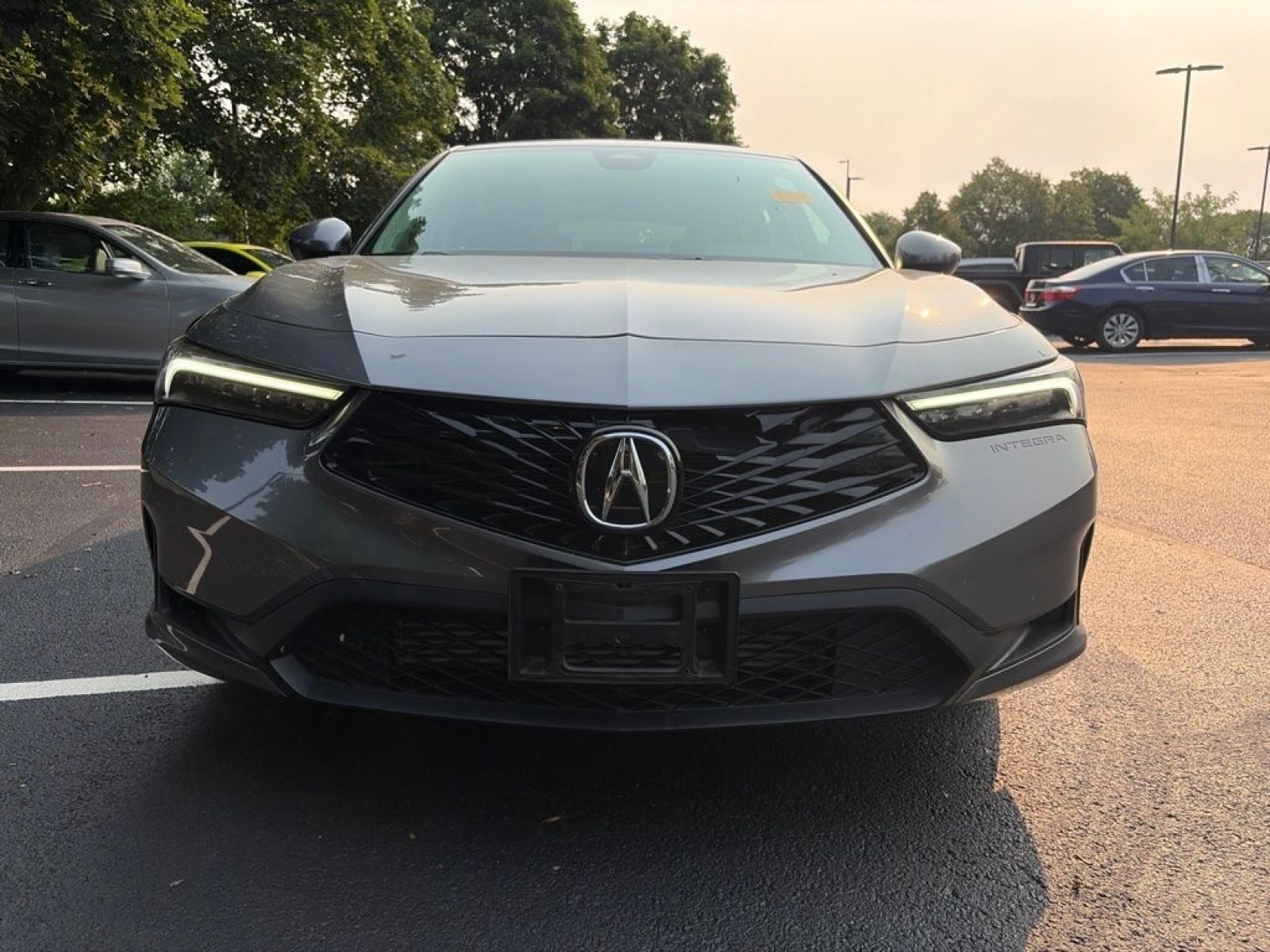 Used 2024 Liquid Carbon Metallic Acura Base image 2