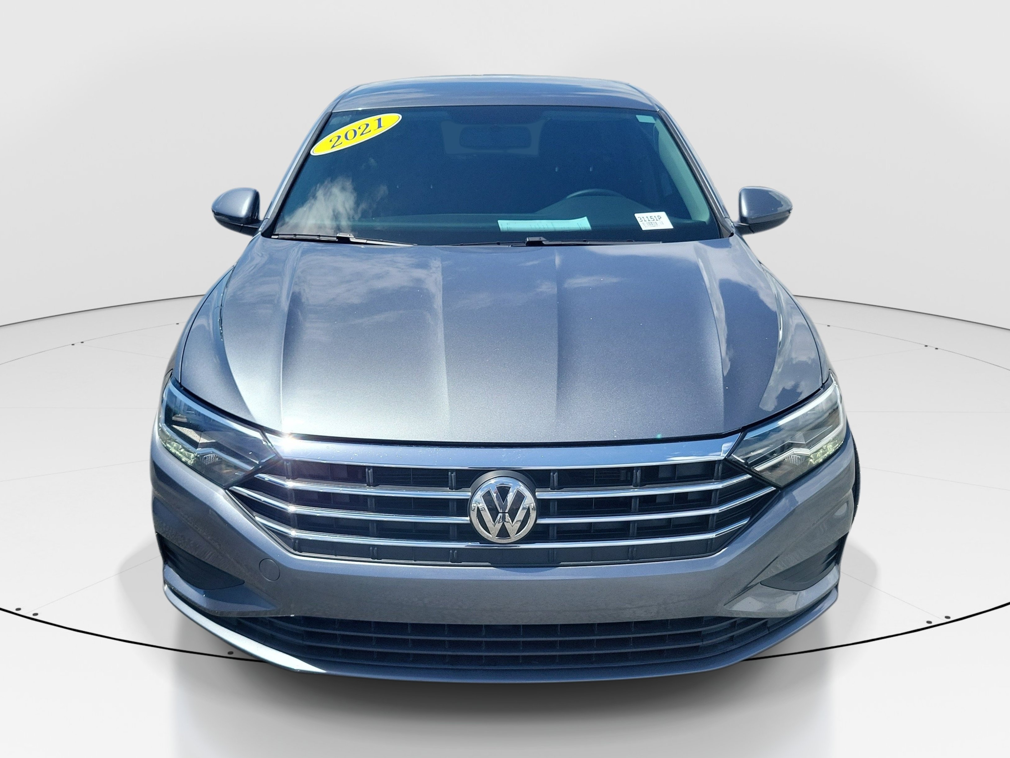 Used 2021 Platinum Gray Metallic Volkswagen S image 2
