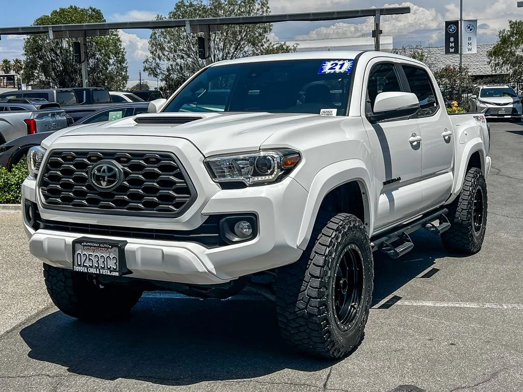 Used 2021 White Toyota TRD Sport image 3