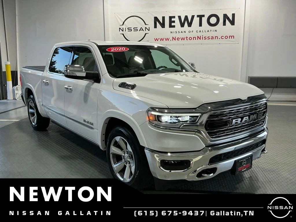 Used 2020 Bright White Clearcoat Ram Limited image 7