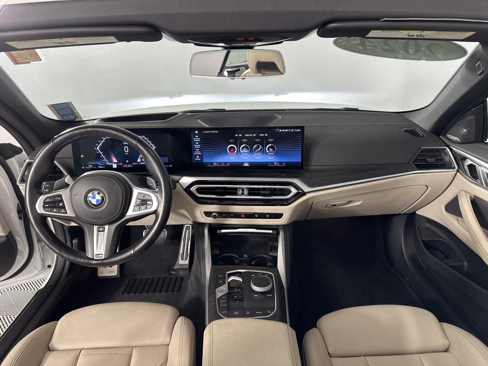 Certified Used 2024 Mineral White Metallic BMW M440i xDrive image 22