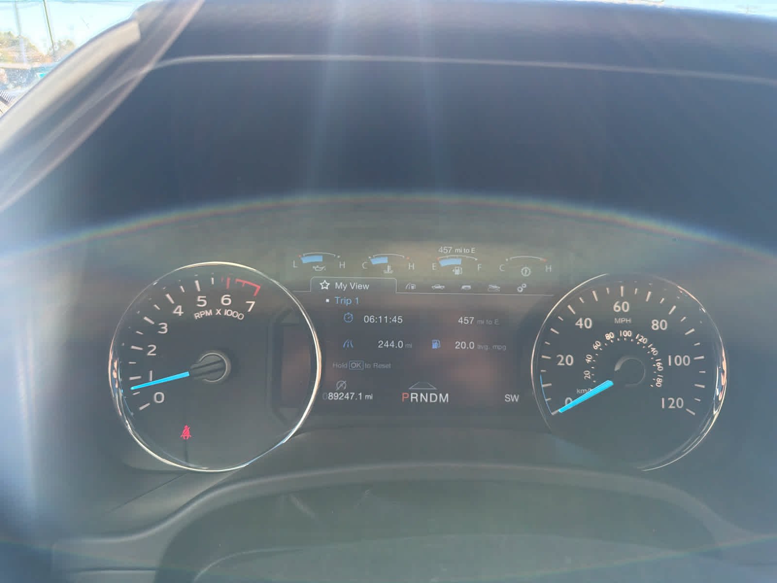 Used 2019 Agate Black Ford Platinum image 2