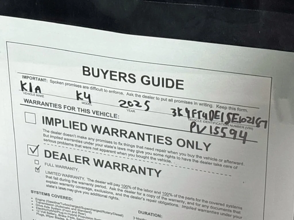 Used 2025 Gray Kia LXS image 23