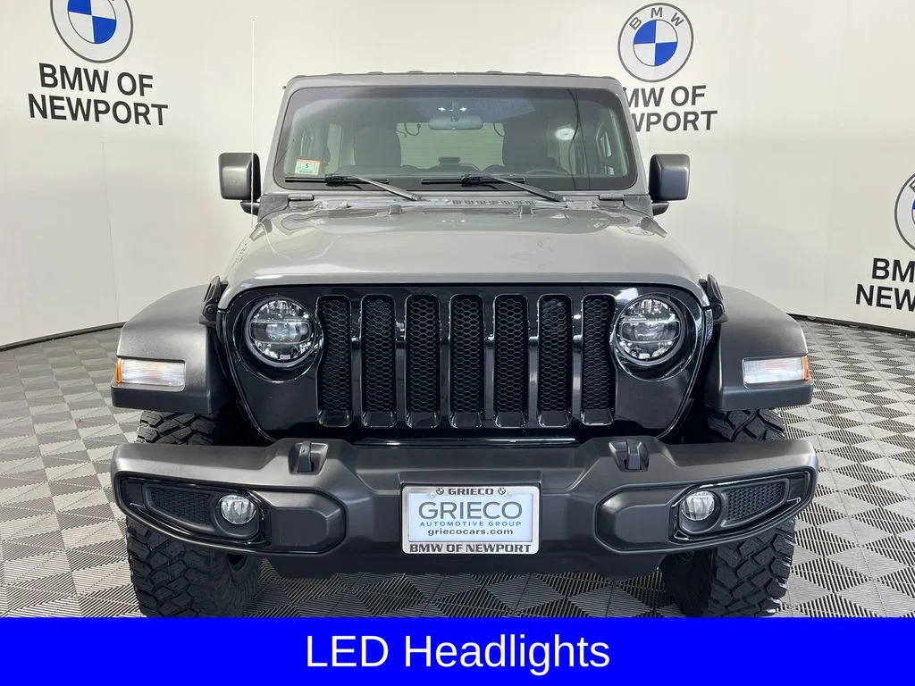 Used 2021 Gray Jeep Unlimited Willys image 7