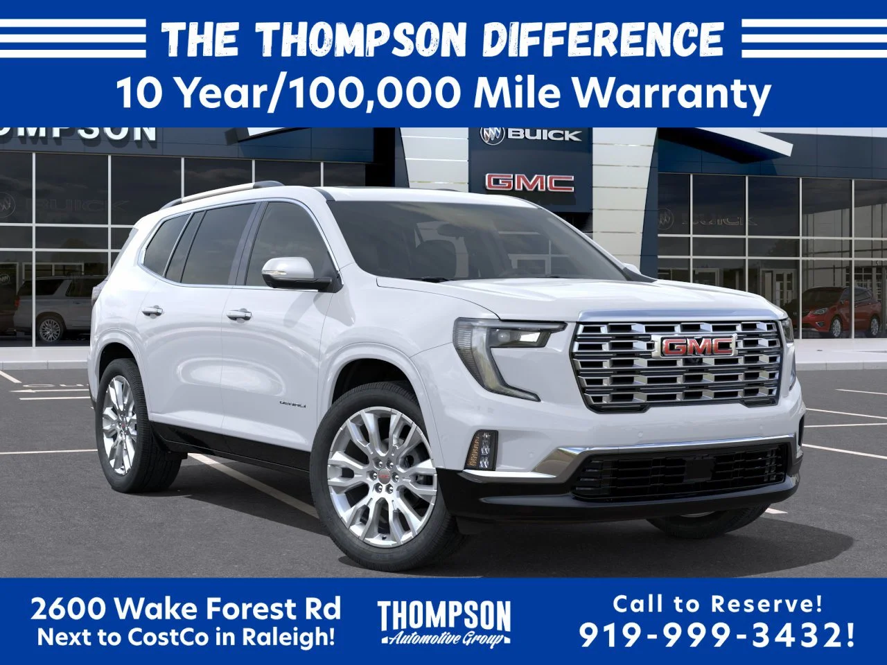 New 2026 Glacier White Tricoat GMC Denali image 10
