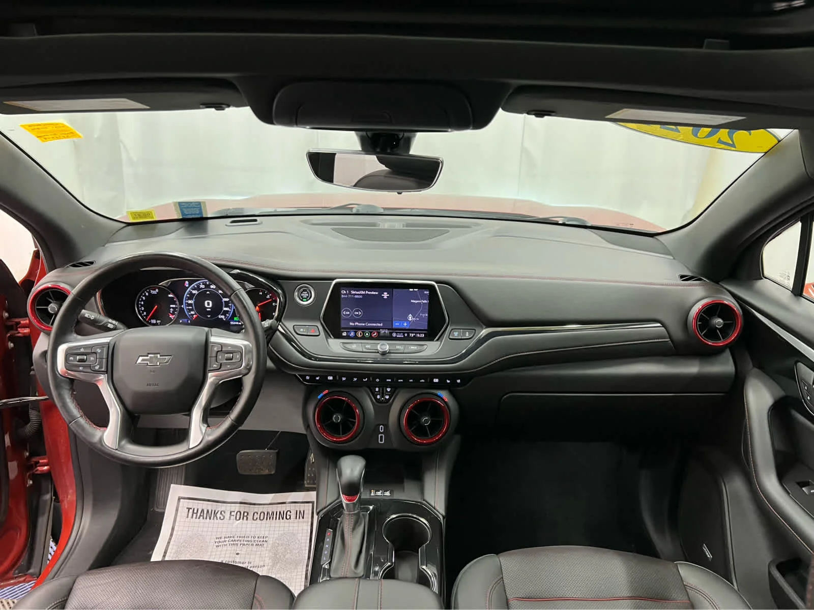 Used 2021 Cayenne Orange Metallic Chevrolet RS image 40