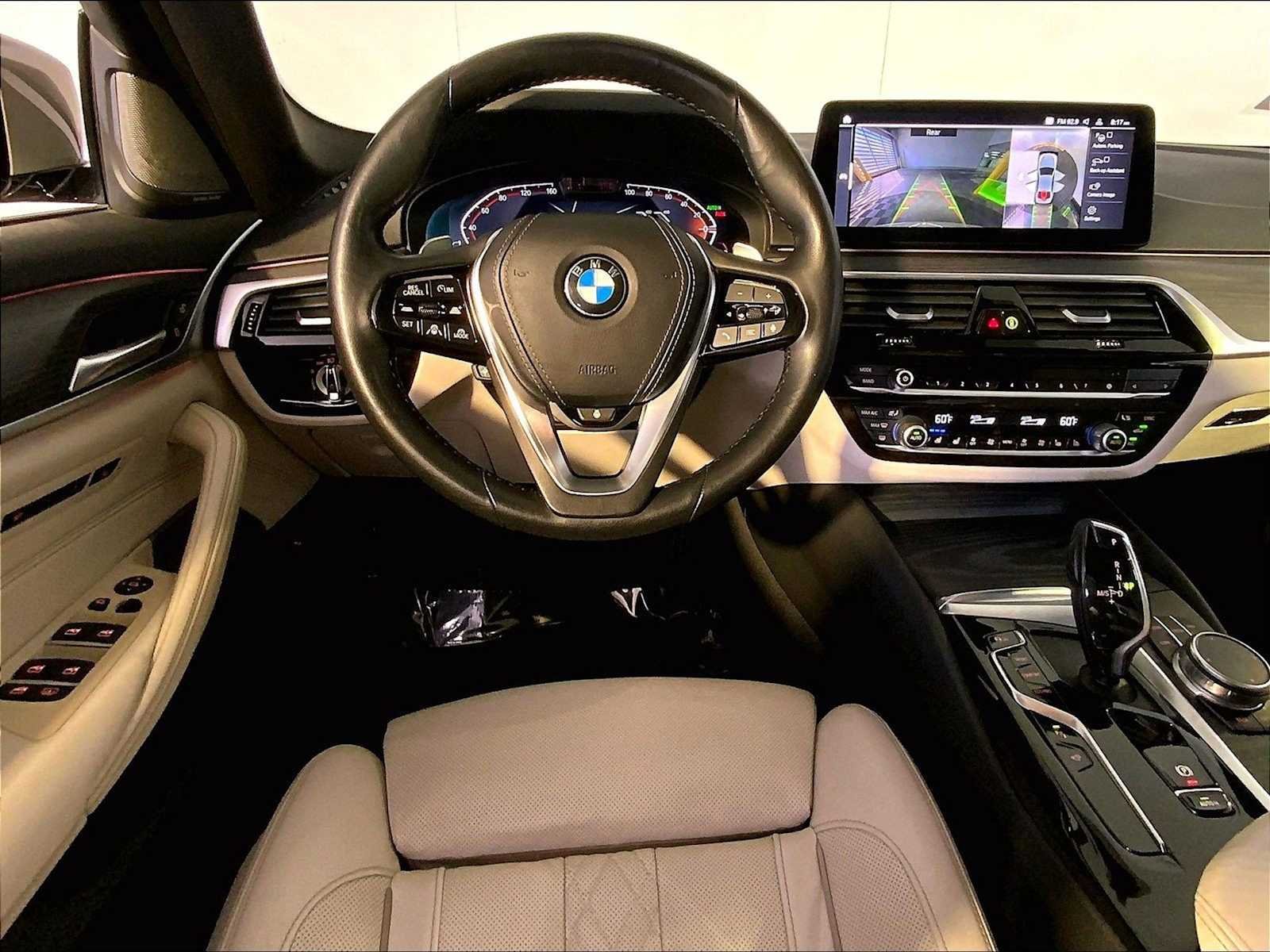 Used 2021 Bernina Grey Amber Effect Metallic BMW 540i xDrive image 13