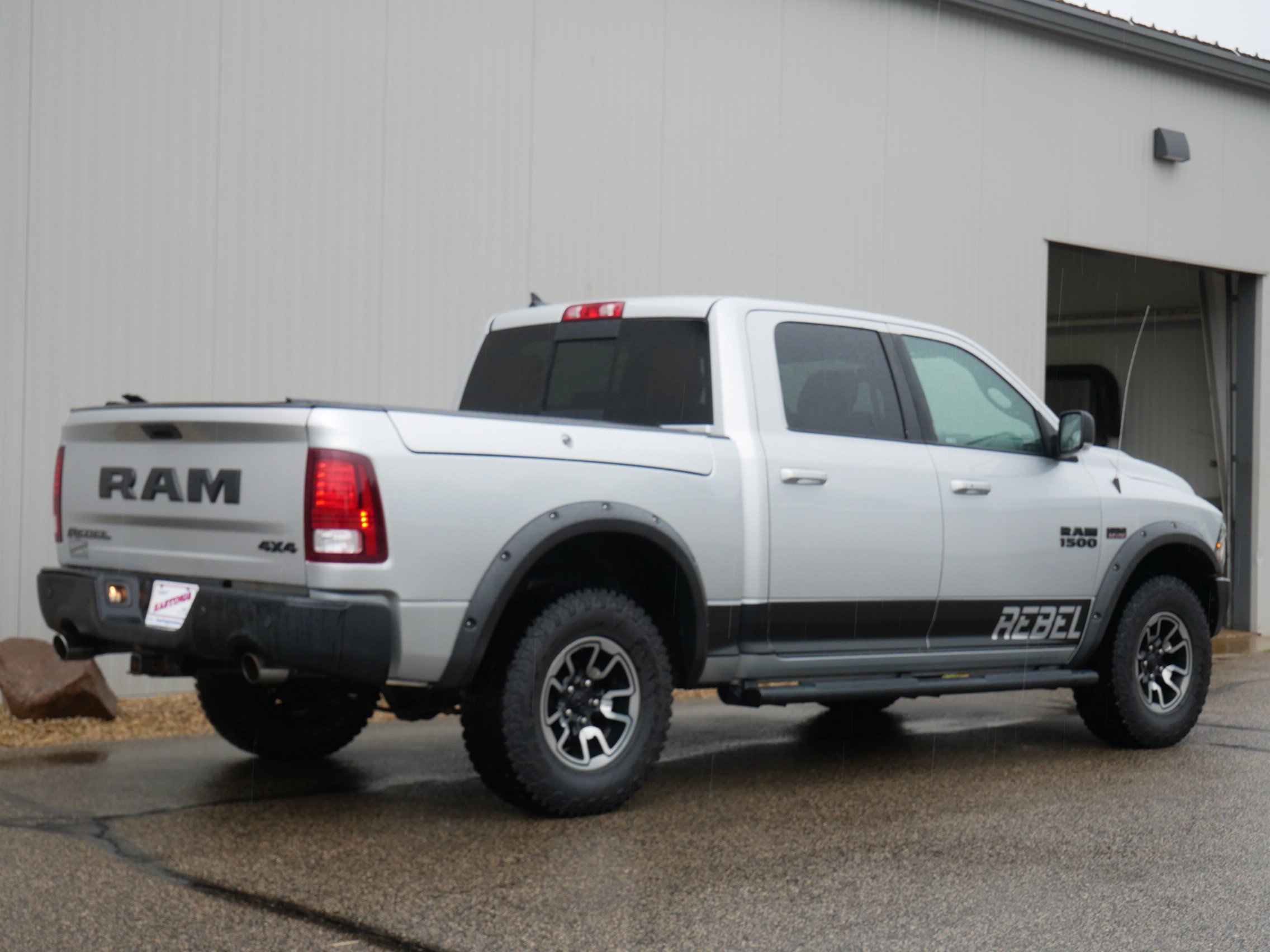 Used 2017 Bright Silver Metallic Clearcoat Ram Rebel image 5