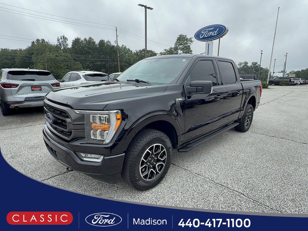 Certified Used 2023 Agate Black Ford XLT image 1