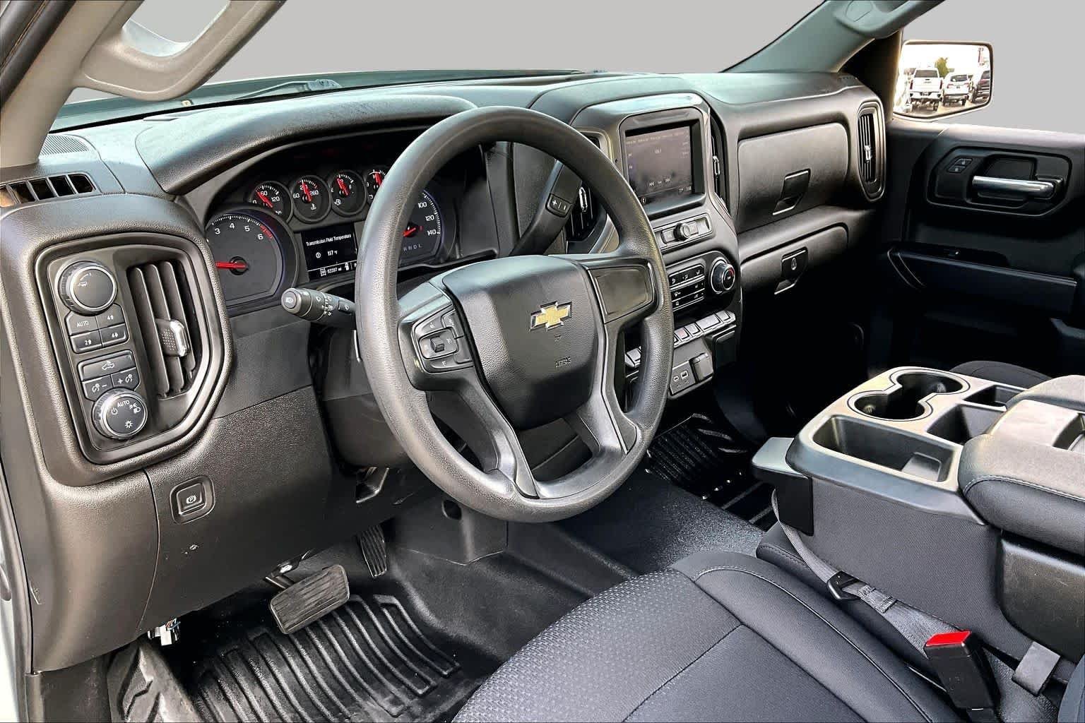 Used 2023 Sterling Gray Metallic Chevrolet Work Truck image 18