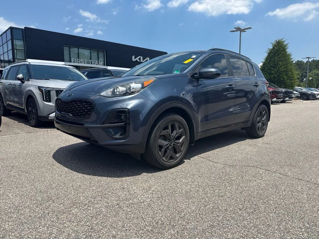 Used 2021 Blue Kia S image 2