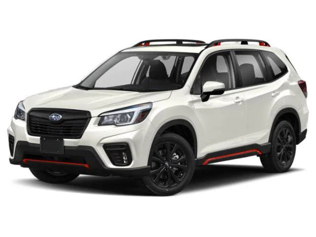 Used 2020 Crystal White Pearl Subaru Sport image 1