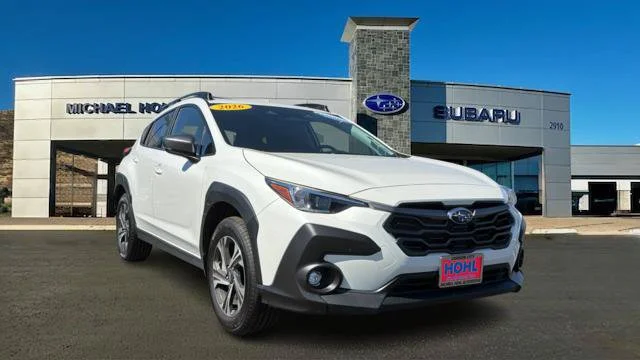 Certified Used 2026 Crystal White Pearl Subaru Premium image 1