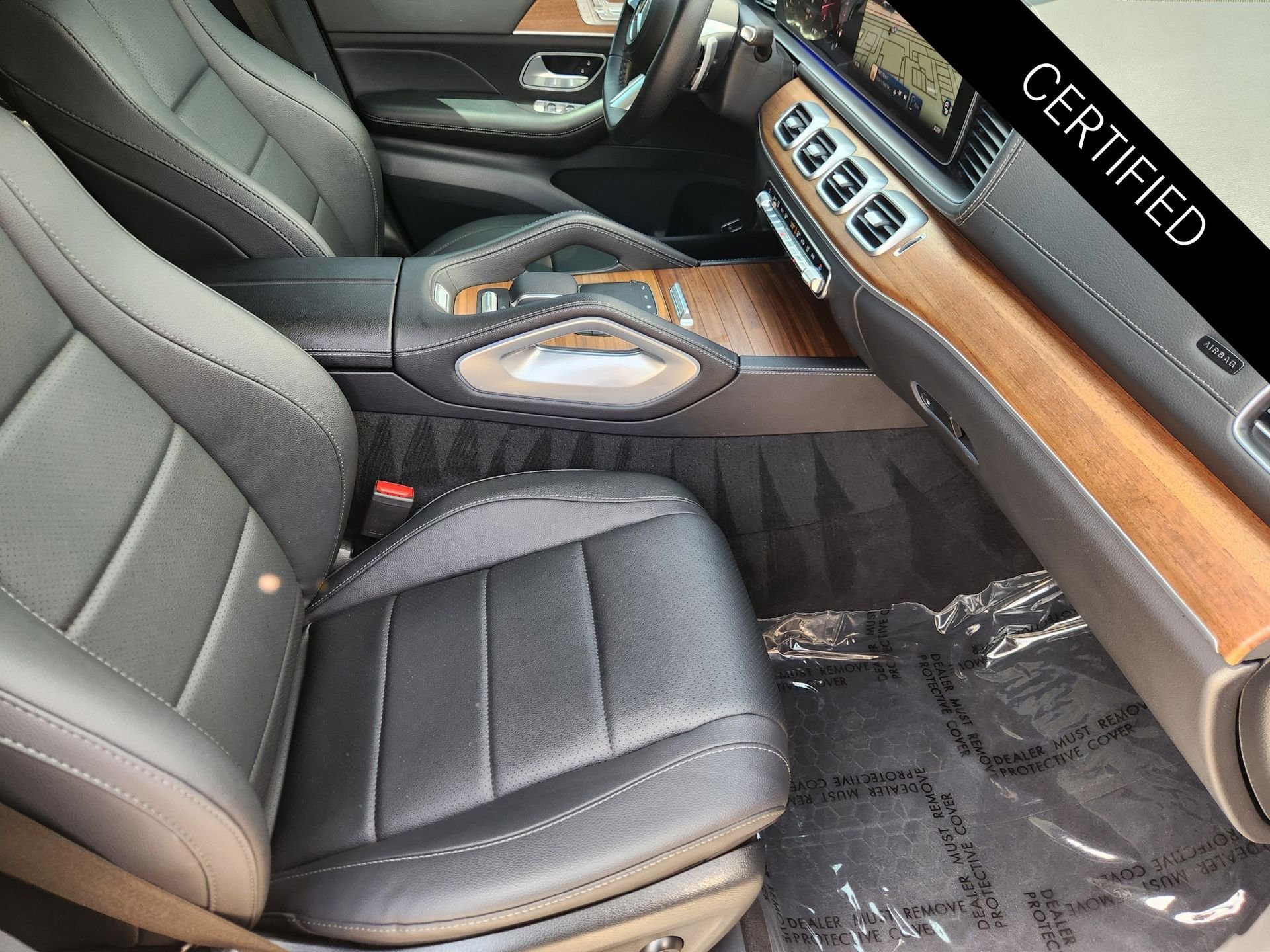 Certified Used 2025 Selenite Grey Metallic Mercedes-Benz GLS 450 image 3
