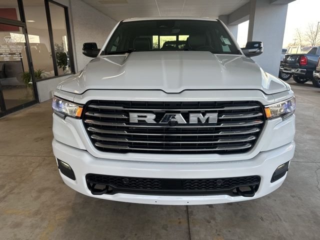 New 2026 Bright White Clear-Coat Exterior Paint RAM Laramie image 9
